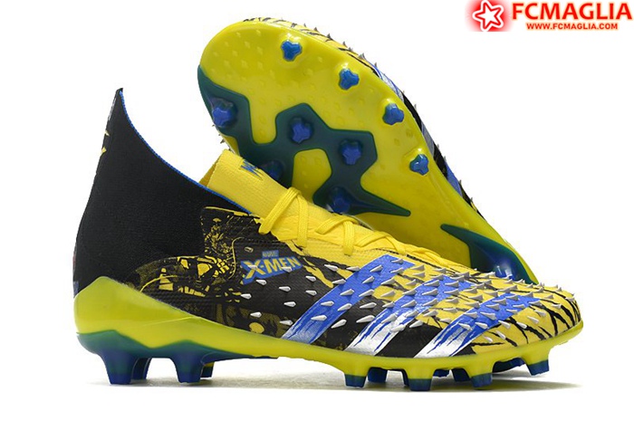 Adidas Scarpe Da Calcio Predator Freak.1 AG Nero/Giallo