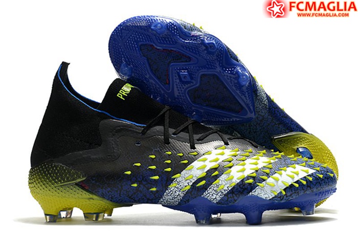 Adidas Scarpe Da Calcio Predator Freak.1 FG Nero/Blu
