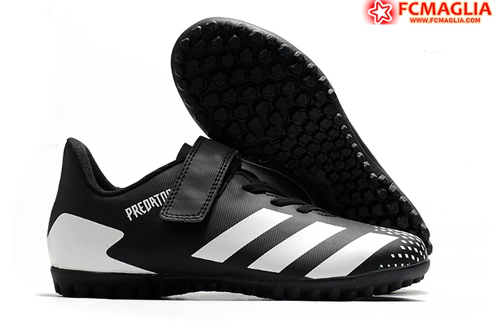 Adidas Scarpe Da Calcio Predator 20.4 TF Nero/Bianco