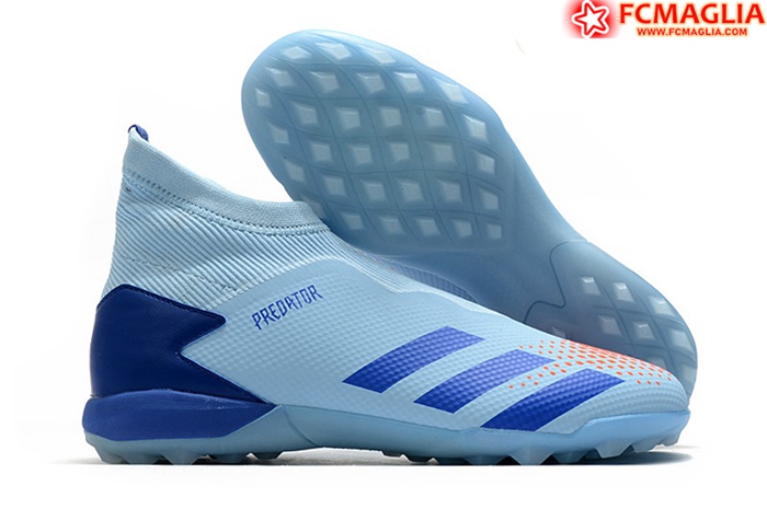 Adidas Scarpe Da Calcio Predator 20.3 Laceless TF Azzurro
