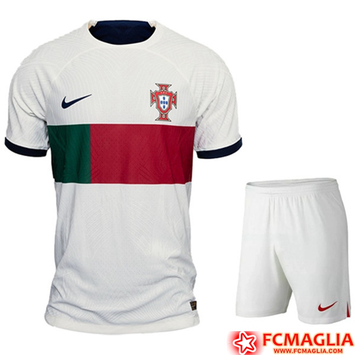 Le Nuove Kit Maglie Calcio Portogallo Seconda Pantaloncini 2022