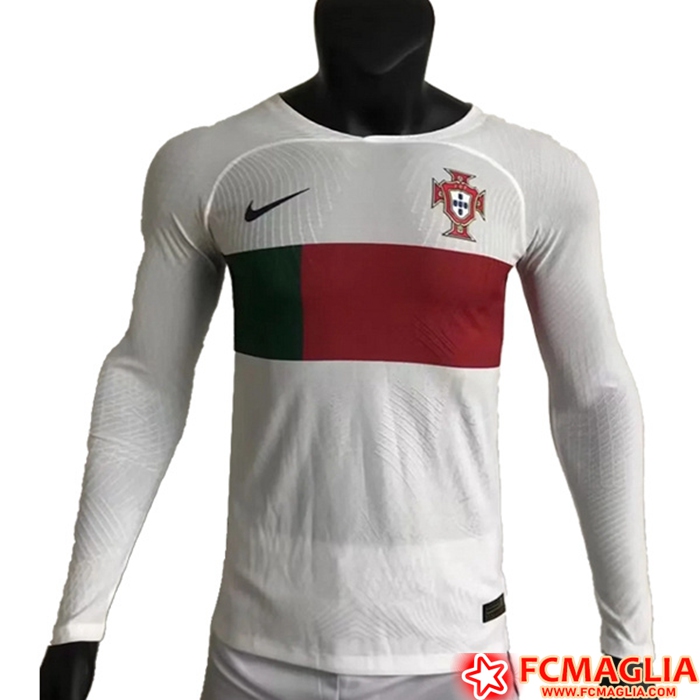 Numeri Nuova Maglia Nazionale Portogallo Seconda Manica Lunga 2022