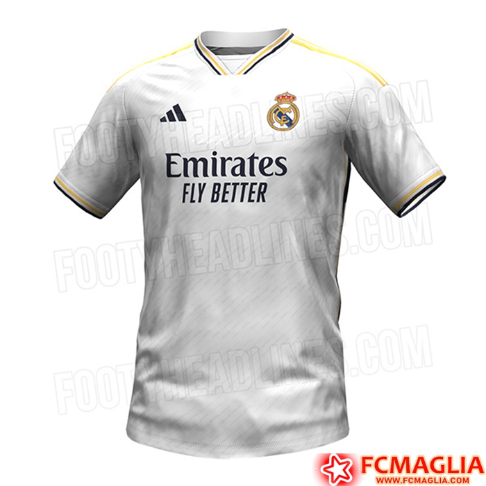Numeri Maglie Calcio Real Madrid Prima Leaked Version 2023/2024 Poco Prezzo