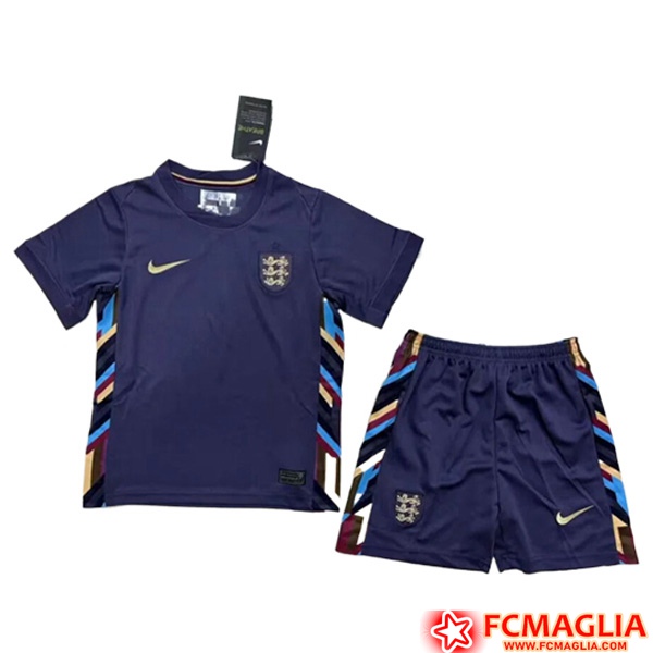 Nuova Maglie Calcio Inghilterra Bambino Seconda 2025/2025 Basso Prezzo