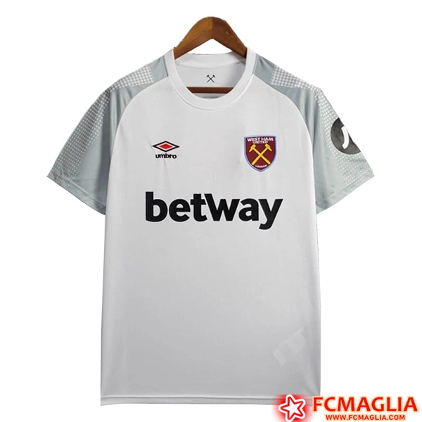 Nuova Maglie Calcio West Ham Seconda 2024 2025 Basso Prezzo