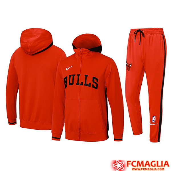 Le Nuove Insieme Tuta Calcio Chicago Bulls Rosso/Nero 2024/2025 Prezzo - Foto 11