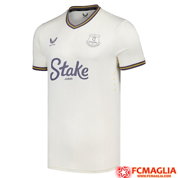 Nuove Nuova Maglie Calcio Everton Terza 2024 2025 A Poco Prezzo