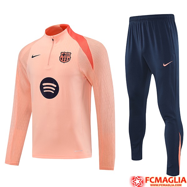 Insieme Tuta Calcio FC Barcellona Rosa/Arancia 2025/2026