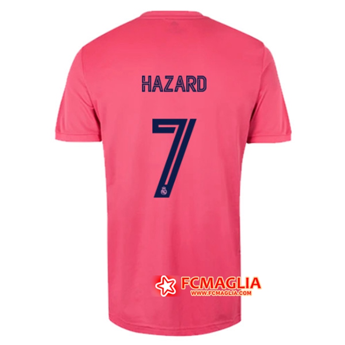 Nuove Maglia Calcio Real Madrid (HAZARD 7) Seconda 2020/2021