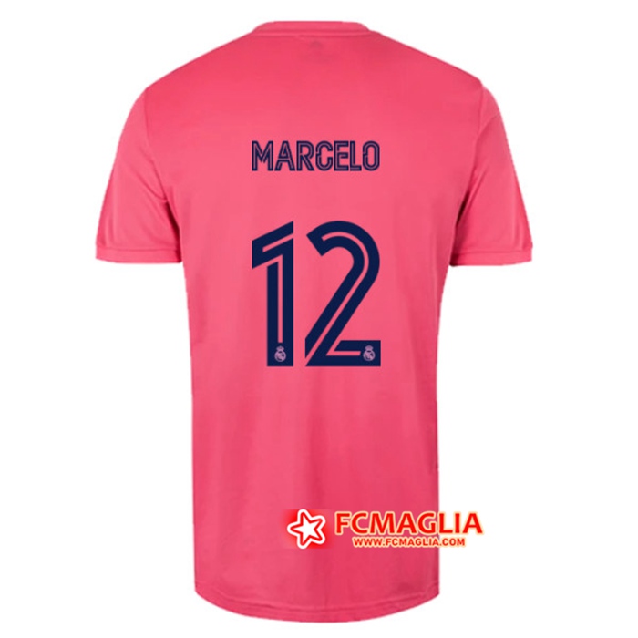 Nuove Maglia Calcio Real Madrid (MARCELO 12) Seconda 2020/2021