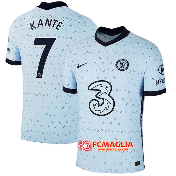 Maglia Chelsea Kanté 7 Seconda 2020/2021 Personalizzate