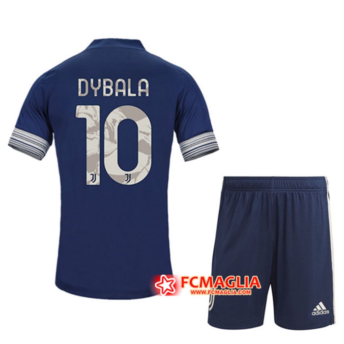 Maglia Calcio Juventus (DYBALA 10) Bambinos Seconda 2020/2021