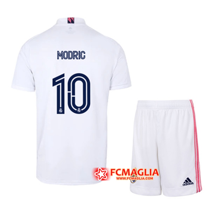 Maglia Real Madrid MODRIC 10 Bambinos Prima 2020/2021 Scontate