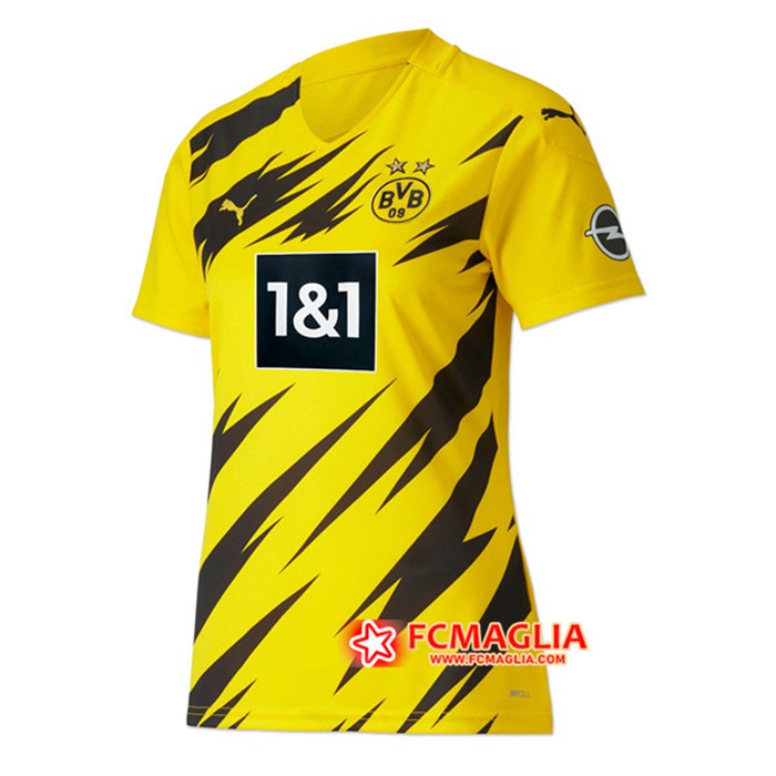 Nuove Maglia Calcio Dortmund BVB Donna Prima 2020/2021
